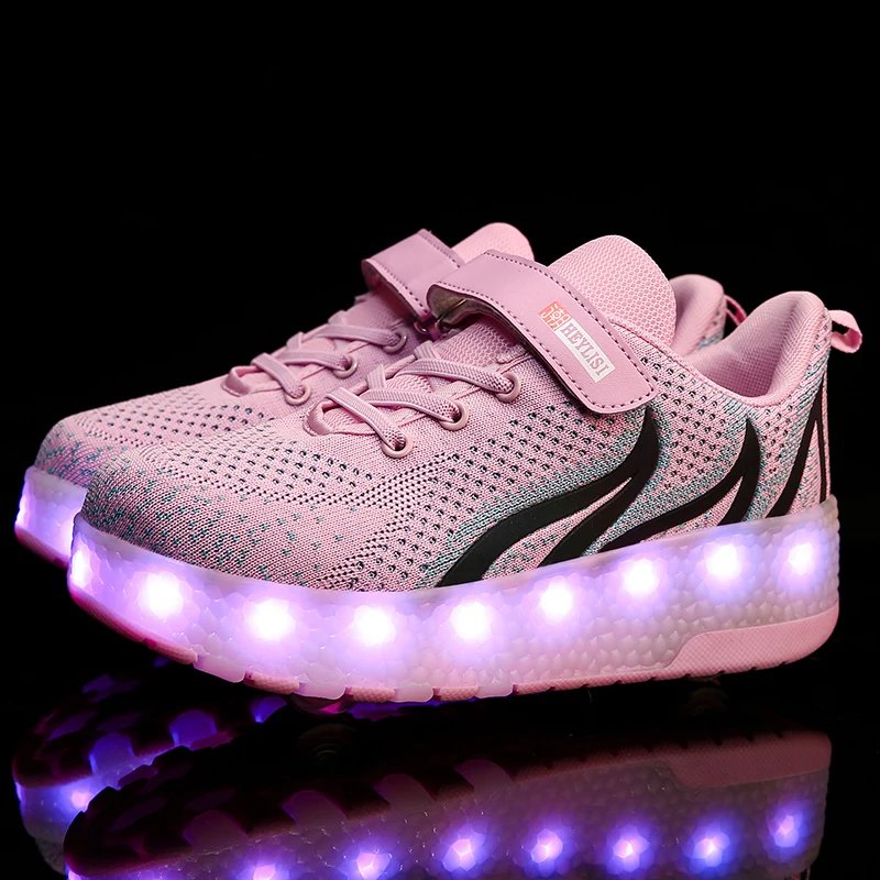 Детский светодиодный роликовый спортивный костюм светящийся светильник