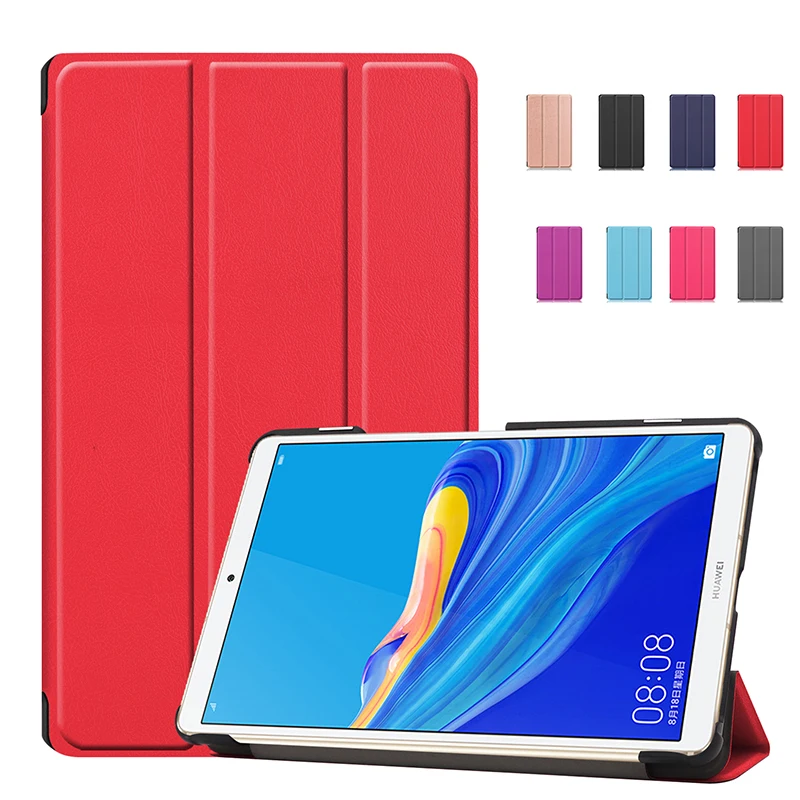 Чехол для Huawei Mediapad M6 Turbo 8 4 искусственная кожа умный чехол подставка|Чехлы