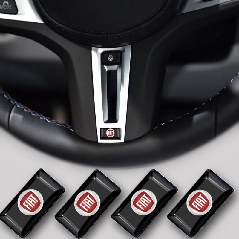 

10pcs Car Random Sticker Window Switch Sticker Automotive Interior For FIATs 500 Ducato Punto Tipo Grande Panda Bravo Croma 595