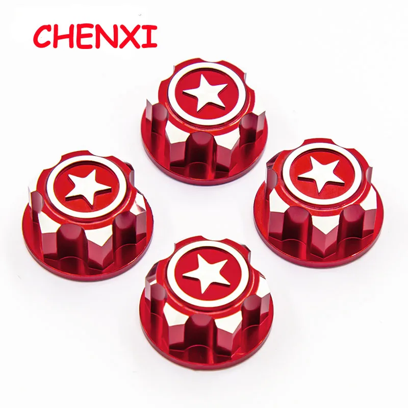 4 шт rc автомобиль алюминий 17 мм ш