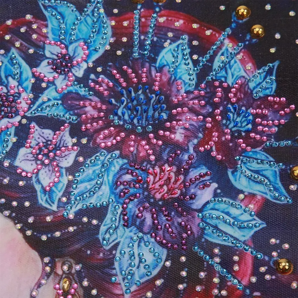 

5D Diy Round Diamond Painting Cross Stitch Diamond Embroidery Kits Diamond Home Decorative Drill Diamond Crystal Wall Painting