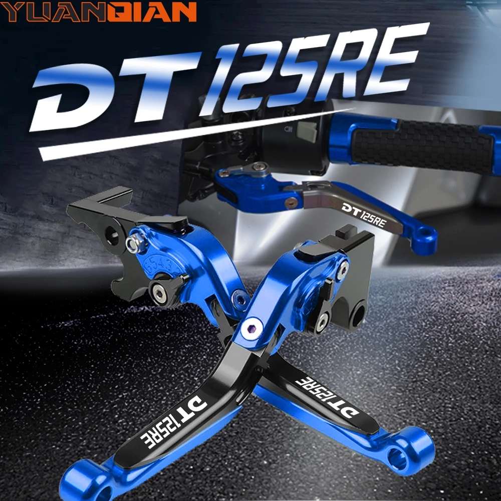 Рычаги тормозные для мотоцикла YAMAHA DT125RE 2004 2007 2006 2005 CNC выдвижные складные