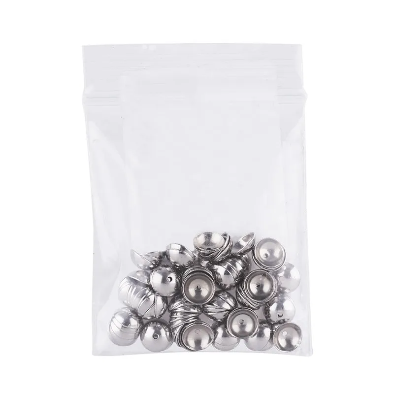 100 шт. круглые бусины из нержавеющей стали 304 4 мм 6 мм|bead caps|stainless steel beads capssteel |