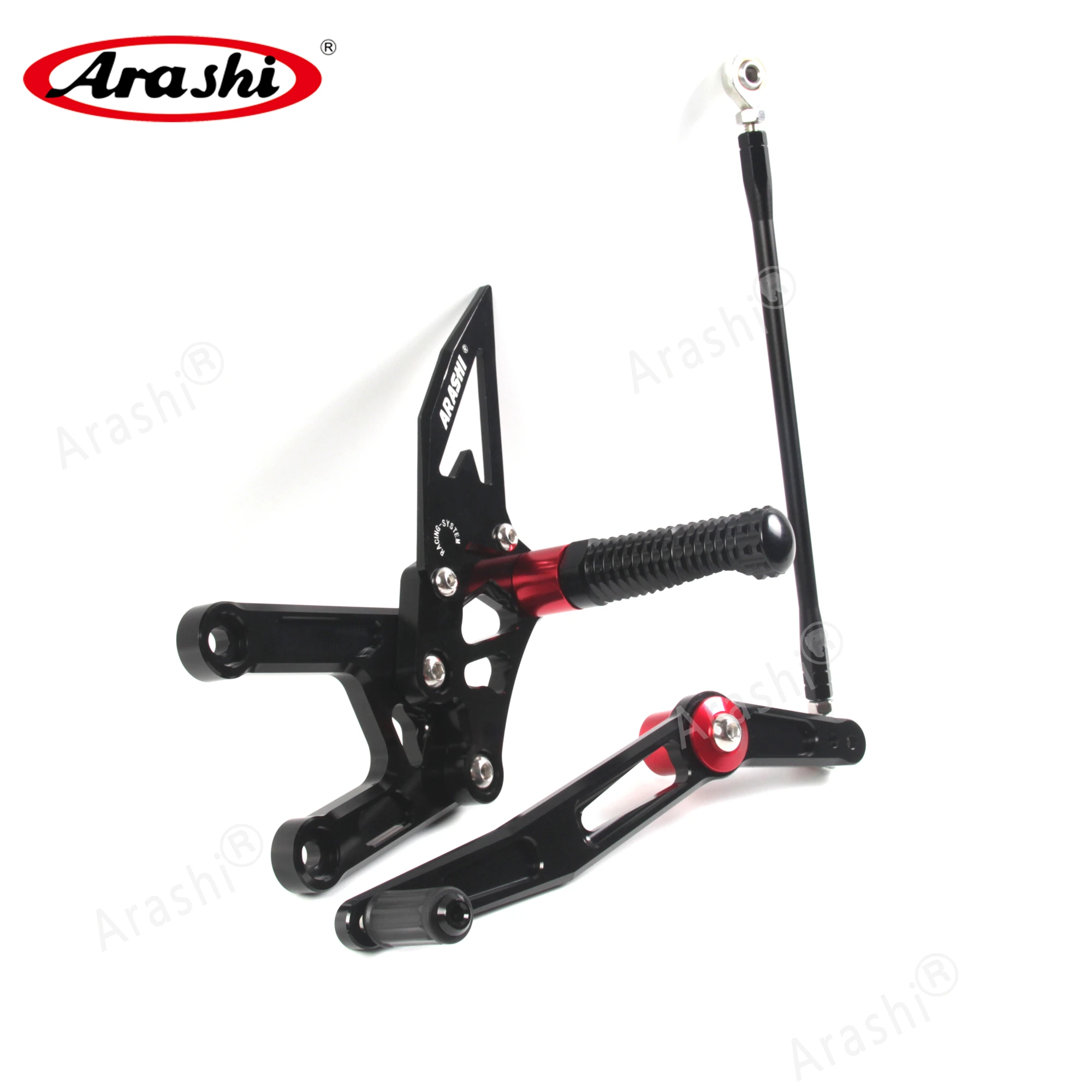 Arashi Регулируемая подставка для ног задние комплекты YAMAHA YZF R6 2006 2016 2007 2008 2009 2010 2011