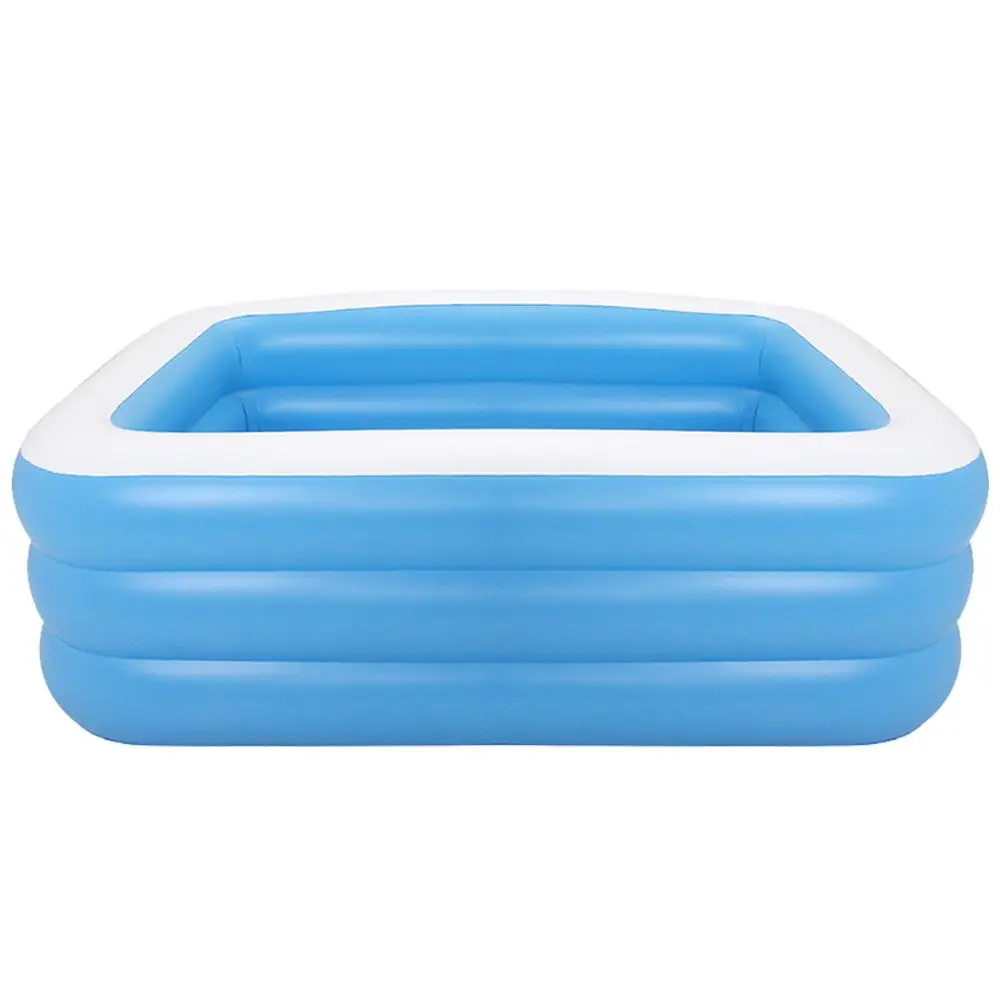 

Blue 1 Set Inflatable Swimming Pool Beach Pool Inflatable Children'S Ball Pool Foldable Funny Game Antibacterial Swimming Pool