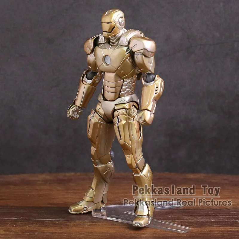SCI FI для тинейджеров Revoltech серии NO.035 Железный человек Mark II MK 2 / NO.052 XXI МК 21PVC