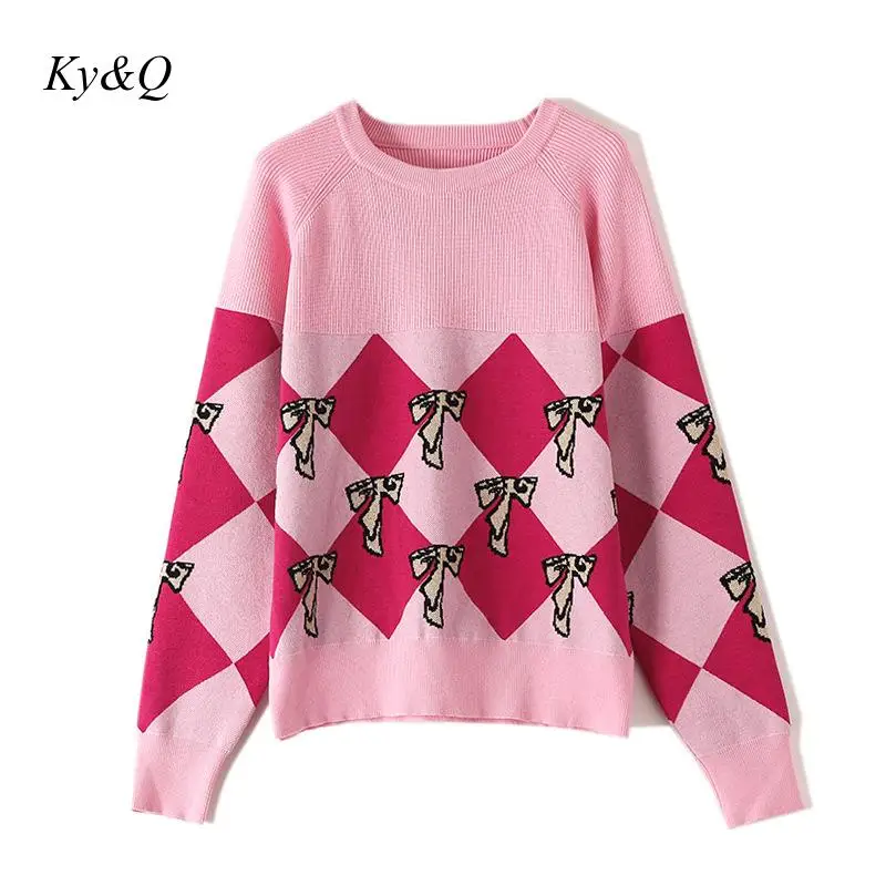 Новинка 2019 элегантные шикарные женские зимние цветные пуловеры с бриллиантами в