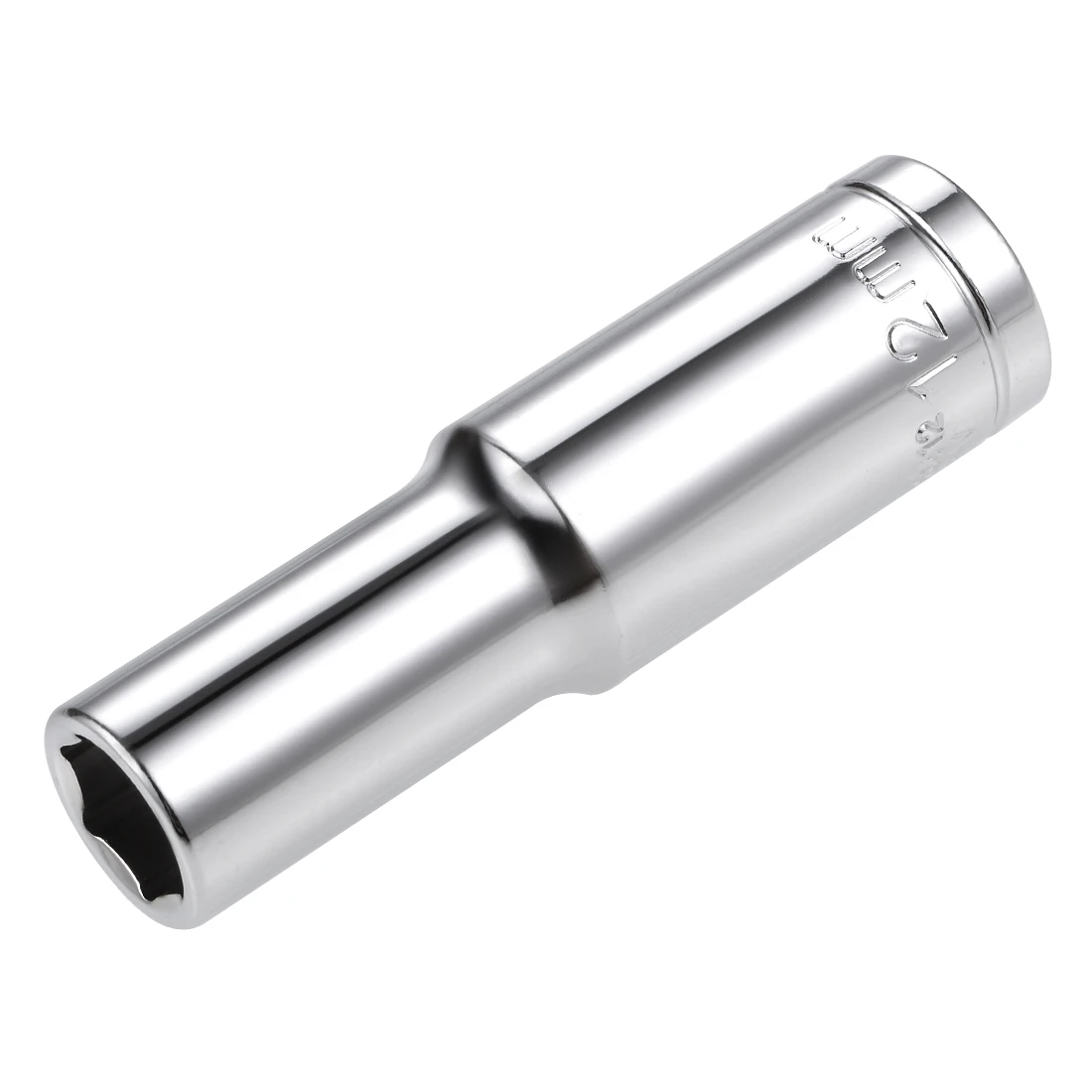 

uxcell 1/2-Inch Drive 6 Point Deep Socket 12mm Metric Cr-V Steel