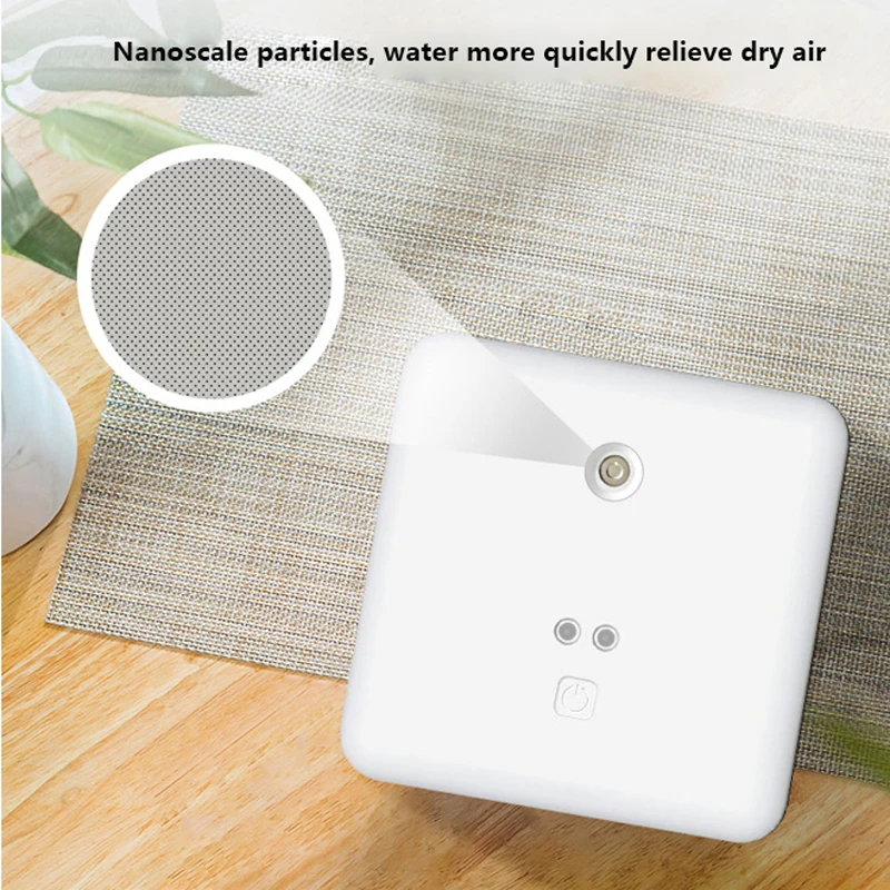 

ELOOLE 600ml Humidifier Diffuser Intelligent Induction Sterilizer Disinfection Essential Oil Diffuser Purifier Cool Mist Maker