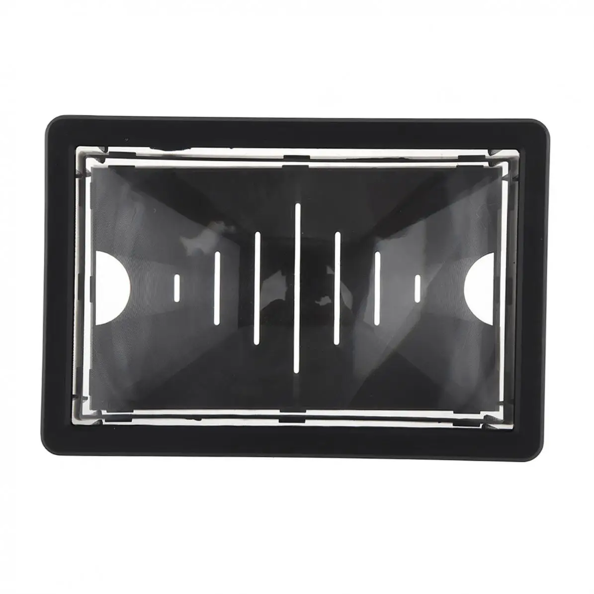 2X Black Acrylic+ ABS Portable Extension-type 3D Video Mobile Phone Screen Magnifier with Mobile Phone Bracket