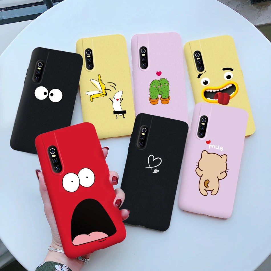 Чехол для VIVO V15 Pro V15Pro V 15 VIVOV15 Мягкий силиконовый чехол Карамельный цвет окрашены