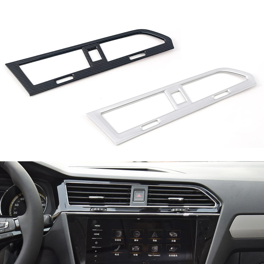 Обшивка для центрального отверстия приборной панели крышка Volkswagen VW Tiguan 2017 2018 2019