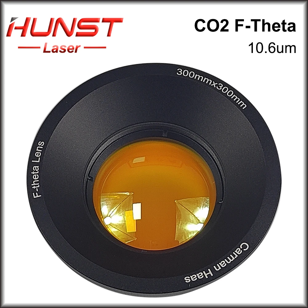Объектив для сканирования CO2 F-theta Hunst 10 мкм 50x50 ~ 400x400 мм FL75 650 лазерный гравер