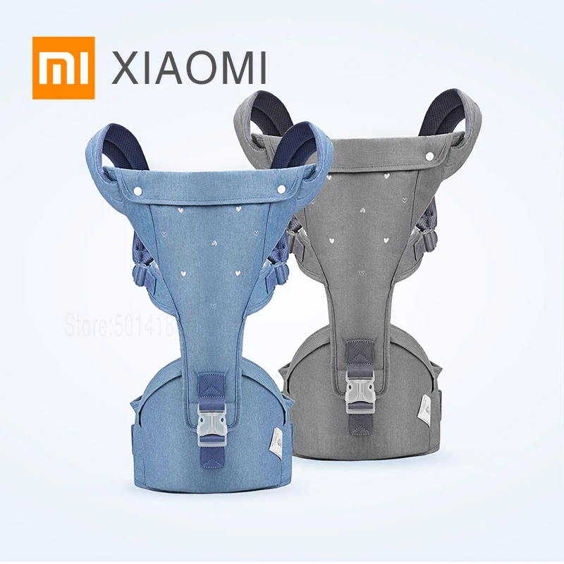 XIAOMI MIJIA, сумка-кенгуру для переноски ребенка, слинг 2 в 1, детский слинг, удерживающий поясной ремень, рюкзак, пояс для Хипсит, для детей, для младенцев, на бедрах