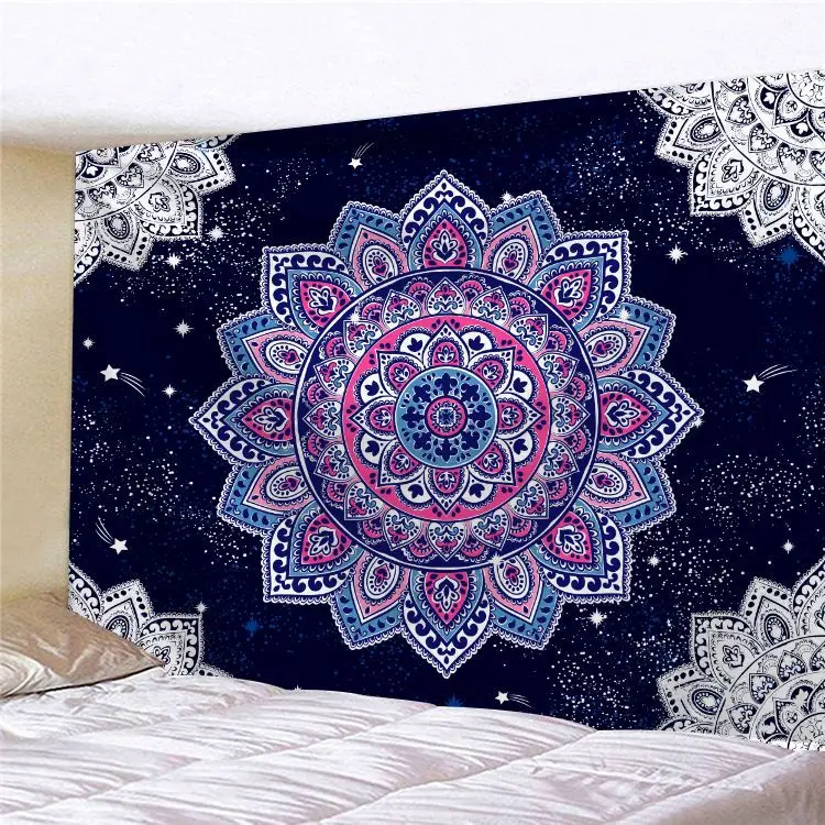 Zeegle Настенное подвесное хиппи украшение для дома индийская МАНДАЛА ГОБЕЛЕН