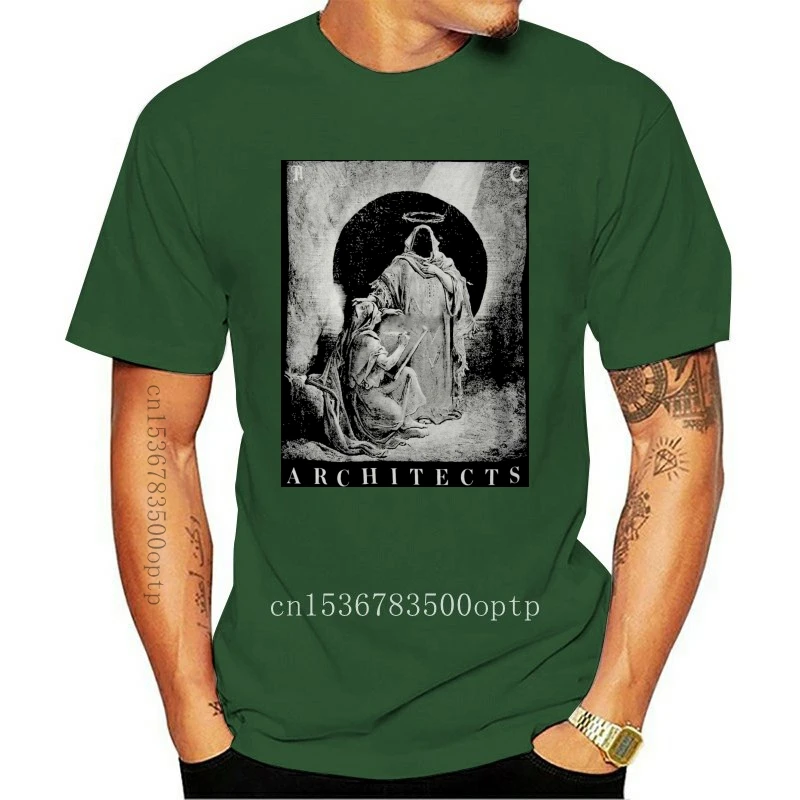 Новая архитектурная Мужская футболка с отвратением на сердечник черная большого