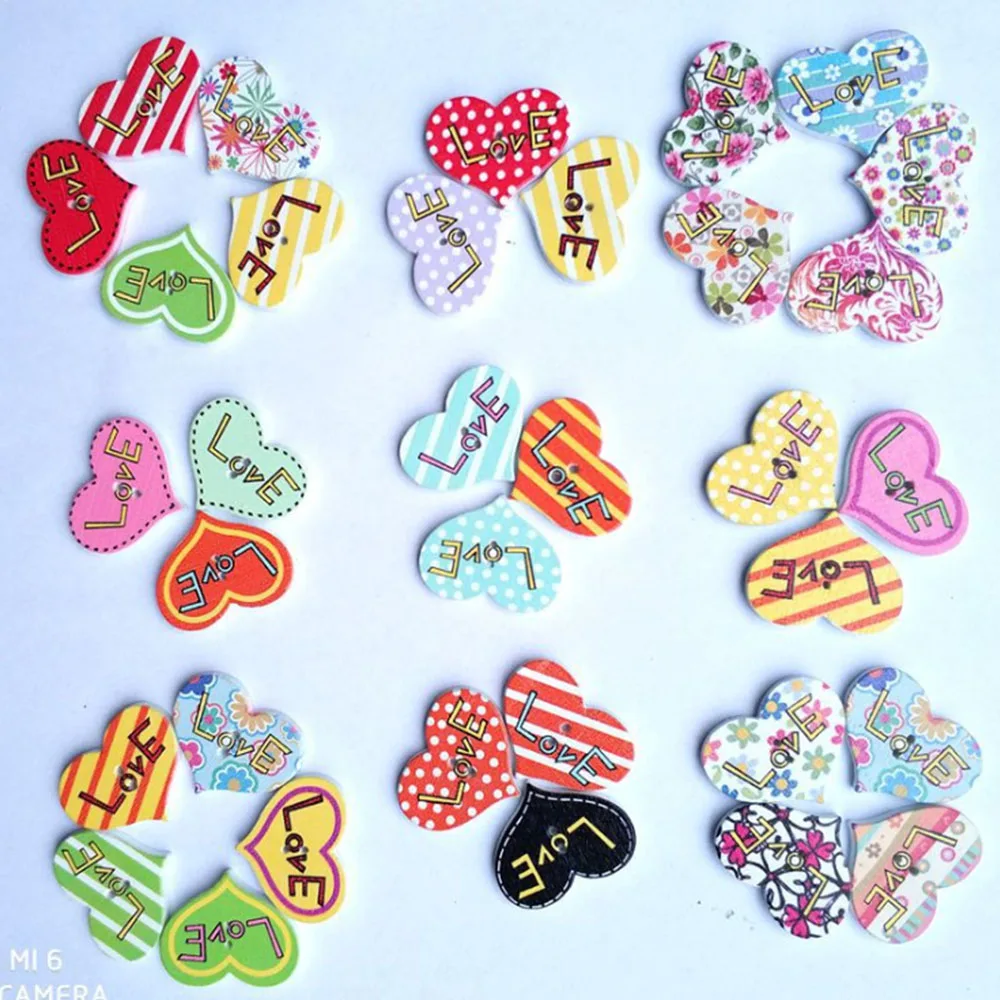 50 шт. декоративные пуговицы с 2 отверстиями 25 мм|Пуговицы| |