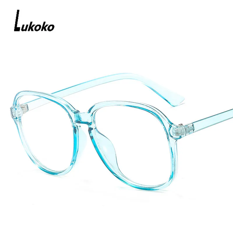 LUKOKO 2019 Новые Модные Винтажные Очки-нулевки оправа для женщин и мужчин брендовые
