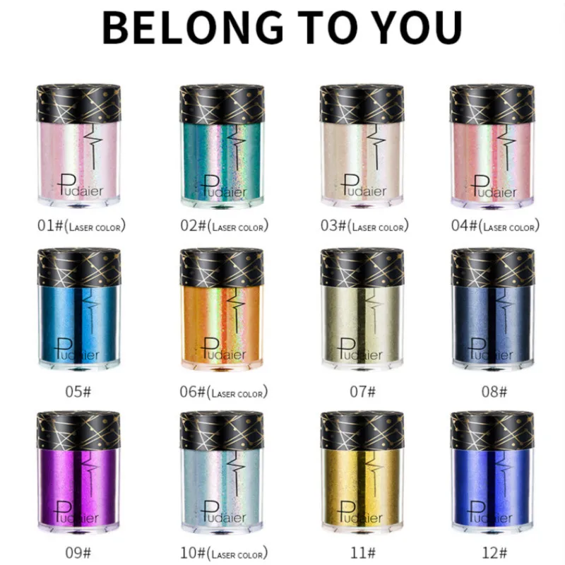 Блестящее гелевое украшение для лица русалка голографический объемный блеск