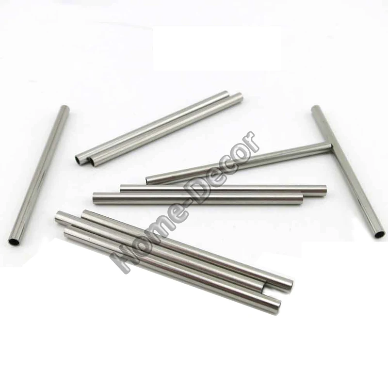 

10 Pcs Metal Driven Sleeve Shaft Coupling Shaft For Motor Car Shaft For DIY Car Aeroplane Building Model Steel Tube