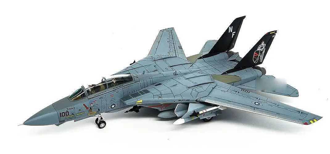 JCWINGS США F-14A авианосец F14 истребитель VF-154 1/72 литья под давлением модель самолета