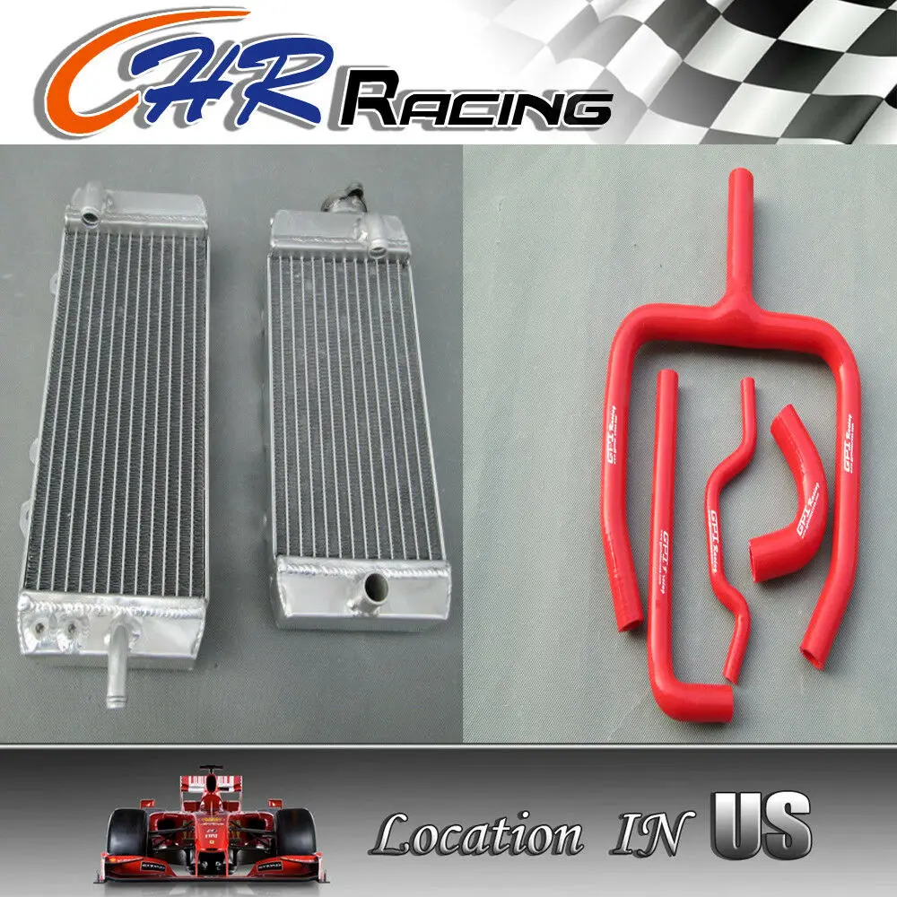 

Алюминиевый радиатор и шланг красного цвета для KAWASAKI KXF250 KX250F 2011 2012 2013 2014 2015