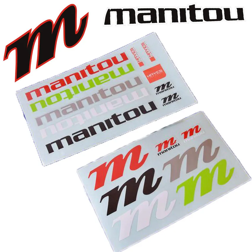 Наклейка для передней вилки велосипеда Manitou водонепроницаемая наклейка горного
