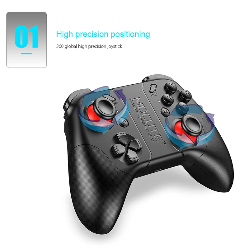 Игровой коврик Bluetooth геймпад Pubg мобильный контроллер триггер Джойстик для IPhone Android сотовый телефон ПК джойстик