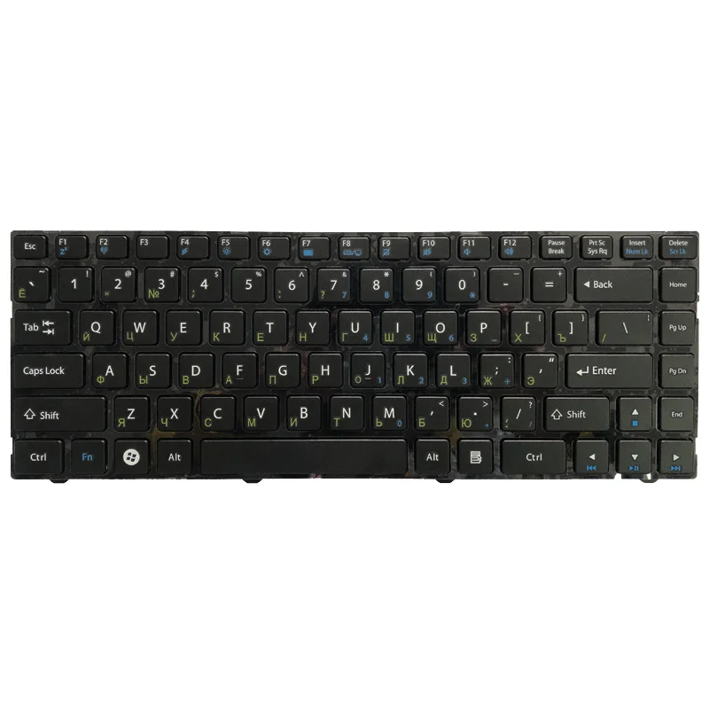 Русская клавиатура для ноутбука DNS Pegatron B14Y B34FD (0150931) MP-11P53SU-5281 0KN0-A01RU12 RU MP-11P53US-528 с