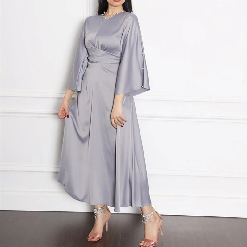 

Abaya Дубай арабские однотонные мусульманские платья для женщин марокканский кафтан индийский кафтан халат турецкий исламский этнический му...