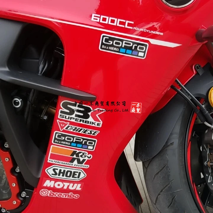 

Racing Decal Rally Sticker for K&N Filter Charger Equipped with An Original Motul Stickers Go Pro Sticker SHOEI Decals OHLINS