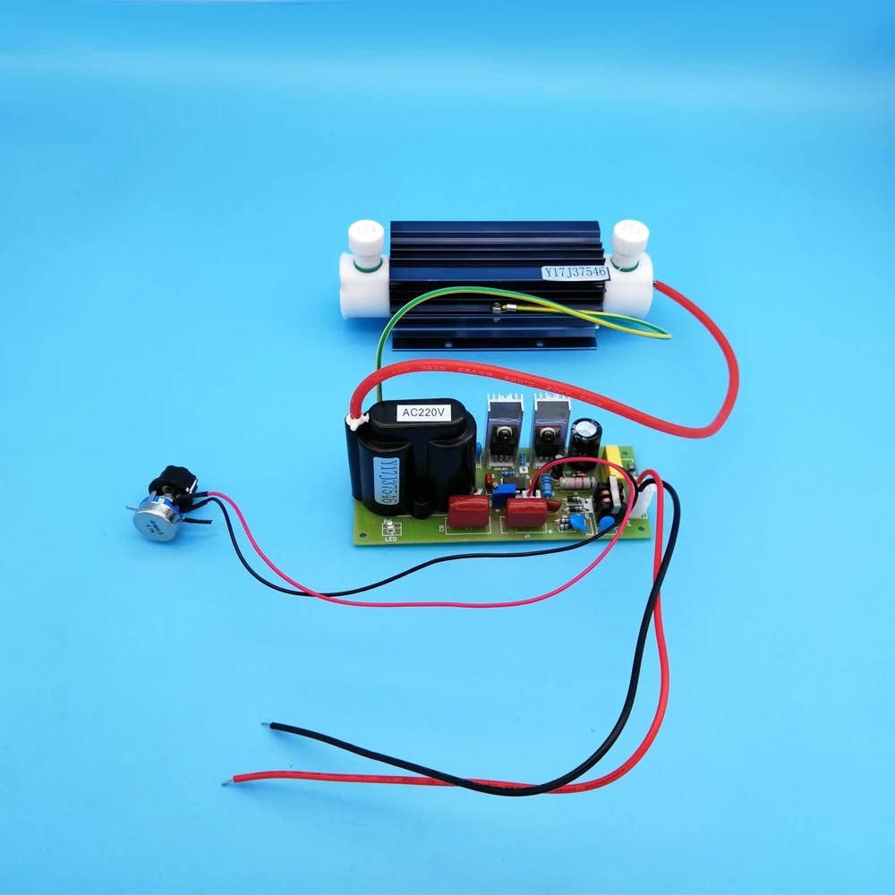 220V 3g only 110 В/220 В 12 В/24 В 3g генератор озона с силиконовой трубкой, выход озона, регулируемый озонатор для воздуха и воды+ дополнительный аксессуар - Цвет: 220V 3g only