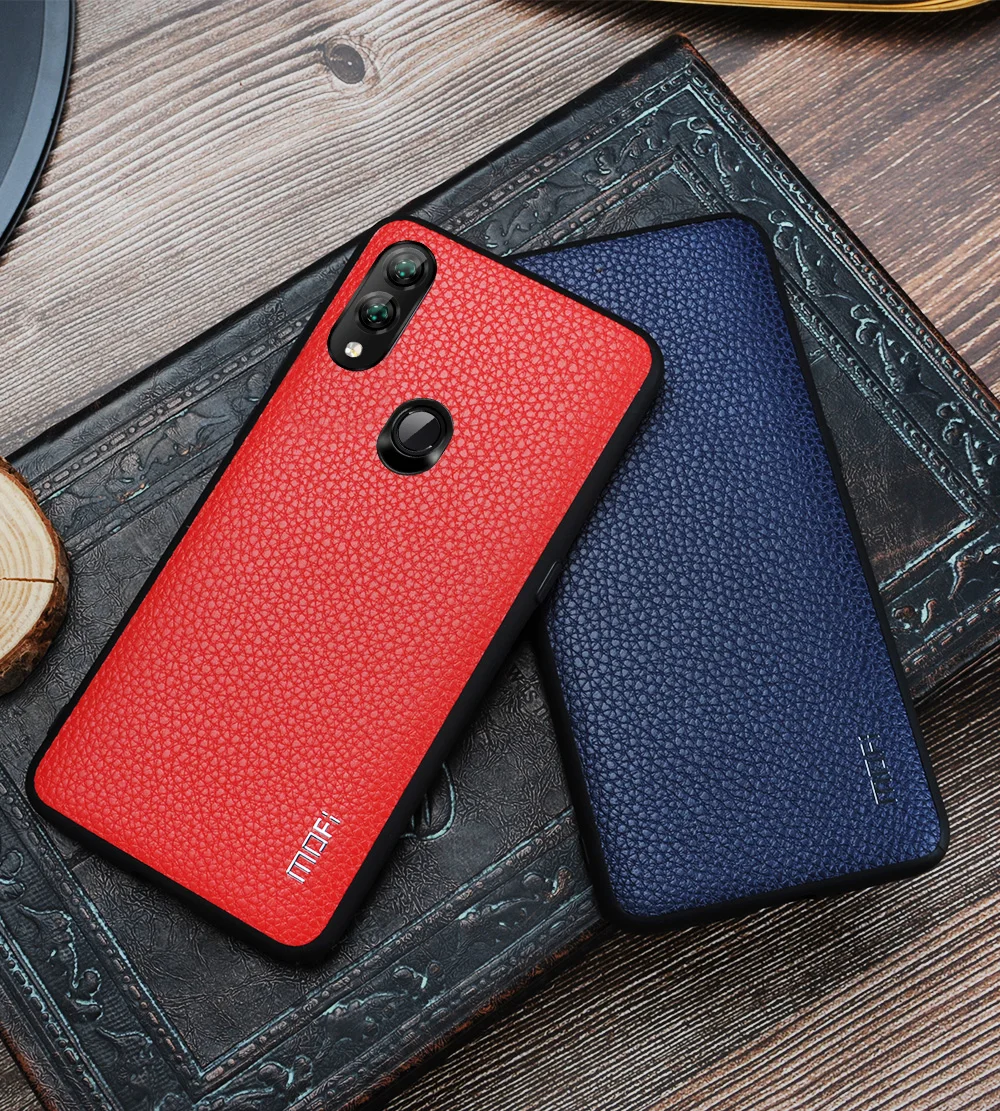 Для huawei Honor 8X чехол для huawei Honor 8X Max чехол Mofi для Honor 8X чехол Обложка на заднюю панель из искусственной кожи жесткий деловой стиль