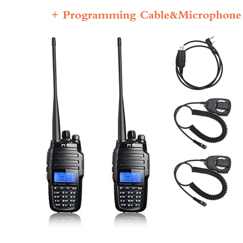 add MIC-USB 2 шт./лот обновленная версия перекрестный репитер функция VHF UHF TYT TH-UV8000D Любительское радио 10 км Высокая 10 Вт Охота портативная рация - Цвет: add MIC-USB