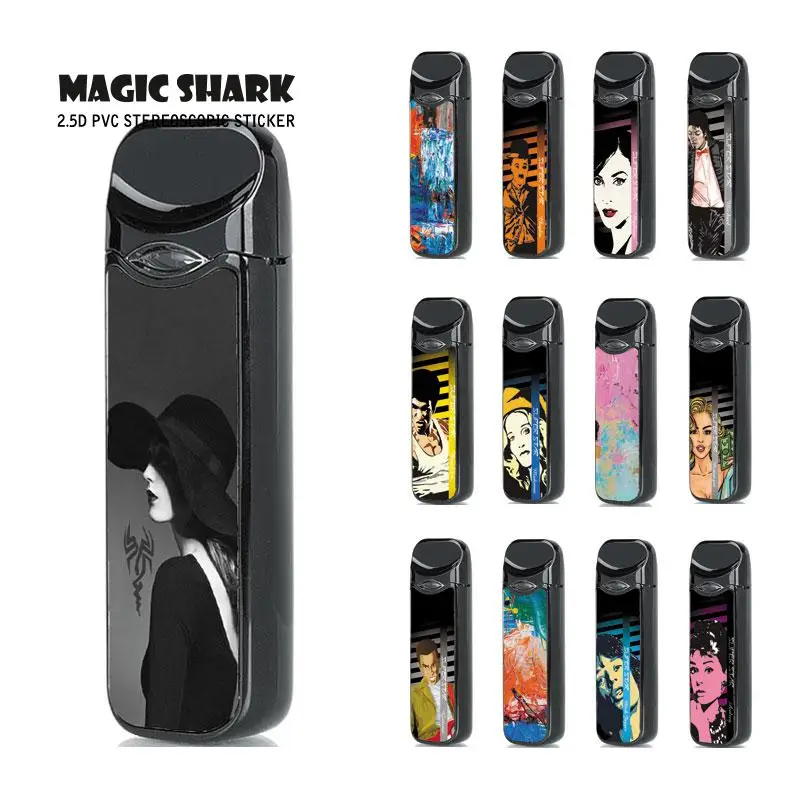 

Painting Super Star Bruce Lee Madonna Beautiful Lady Skin Case Cover Sticker Film for Smok Nord