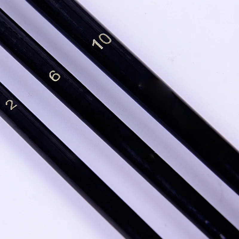 

3Pcs Painting Brush Kids Student Fan Shap Gouache Painting Pen Nylon Hair Wooden Handle Set Drawing Art Supplies Painting Brush