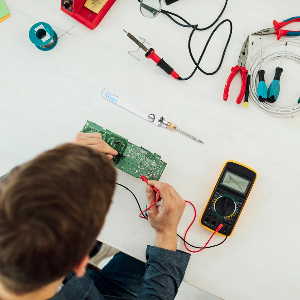 

1 Set Soldering Iron USB Charging Soldering Iron 5V 8W Adjustable Temperature