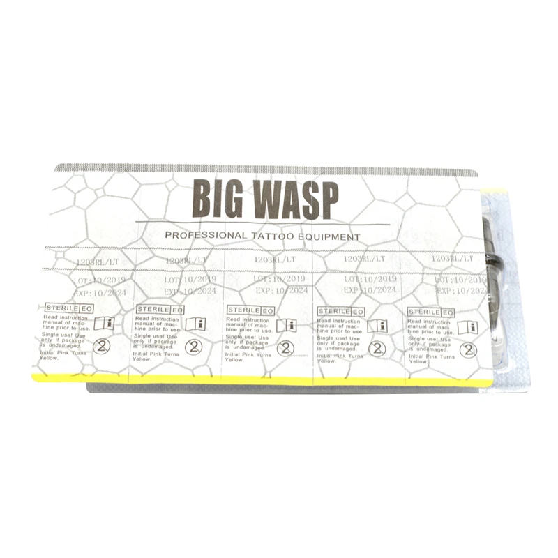 BIGWASP RM CM иглы для тату картриджи 10 12 Bugpin Изогнутые Magnum 13RM/15RM/23RM картриджа машины и