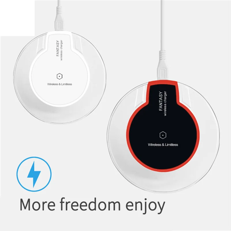 10w fast wireless charger for samsung galaxy s10 s9s9 s8 note 9 usb qi charging pad for iphone 11 pro xs max xr charge adaptere free global shipping