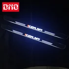 Накладка на порог двери DNO, педали, Лиги для Kia Cerato Forte Koup, светодиодный порог, дорожная динамическая приветственная лампа