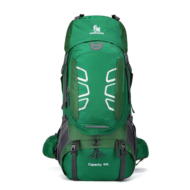 Горячая 60л большой водонепроницаемый альпинистский походный рюкзак дождевик