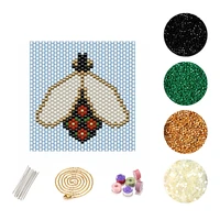 fairywoo bee necklace fashion design for women diy accessories miyuki beads jewelry making kit animals jewellery gifts wholesale