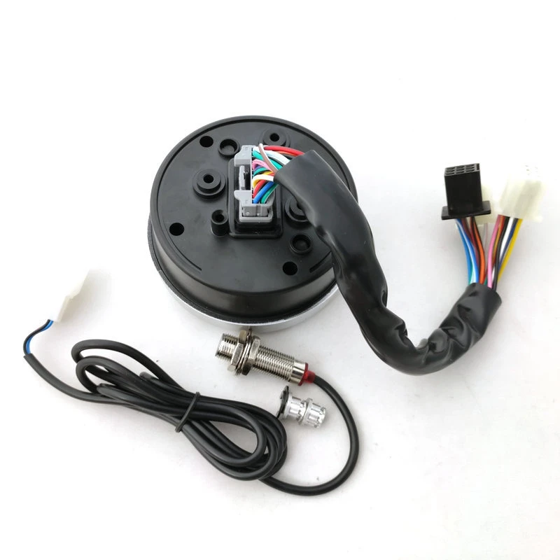 

Universal LCD Digital Speedometer Odometer Tachometer Cylinders Gear Odometer Tachometer Trip Meter for Yamaha Kawasaki