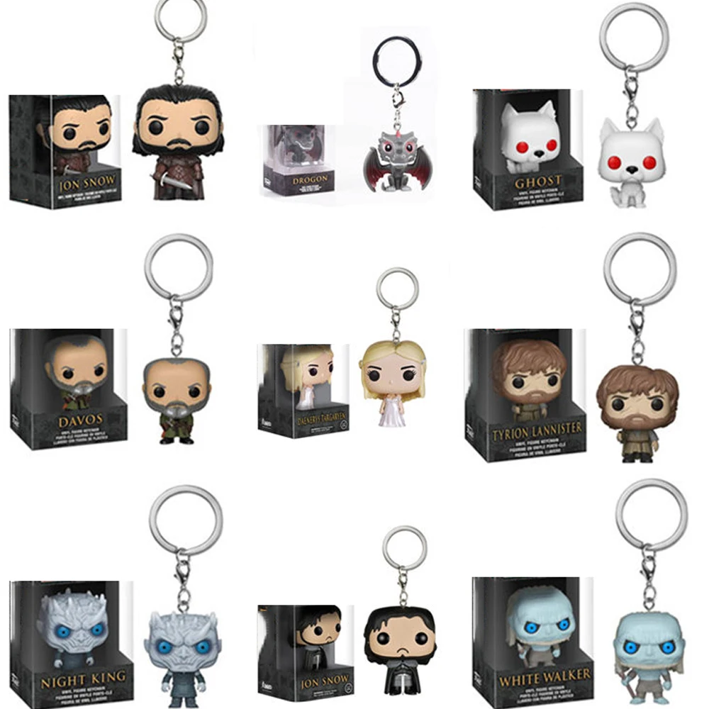 Брелок Ghost Night King Tyrion экшн-фигурки коллекционные модели игрушки для детей