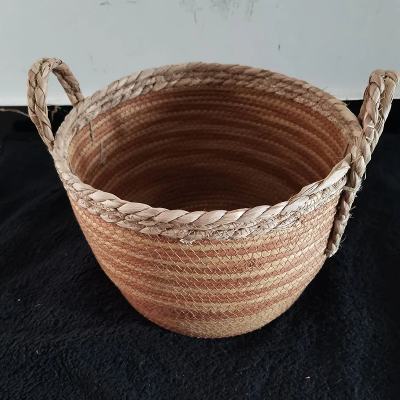 

Baby Photography Blanket Basket Props Newborn Boy Girl Photo Straw Basket Stuff Posing Accessories 40JC