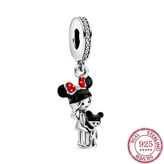 

Женский браслет из серебра 100% пробы, с подвеской