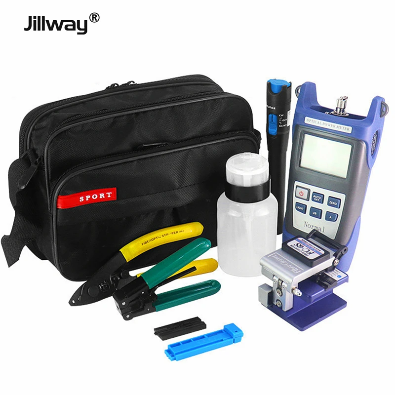 Jillway Оптическое волокно холодное Сращивание инструмент KitFTTH FC-6SComponent счетчик