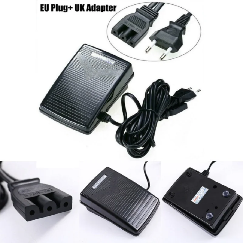 

1 X швейная педаль управления для SINGER-стандартная педаль управления ногами 200-240 В 50 Гц и швейные инструменты для шнура питания