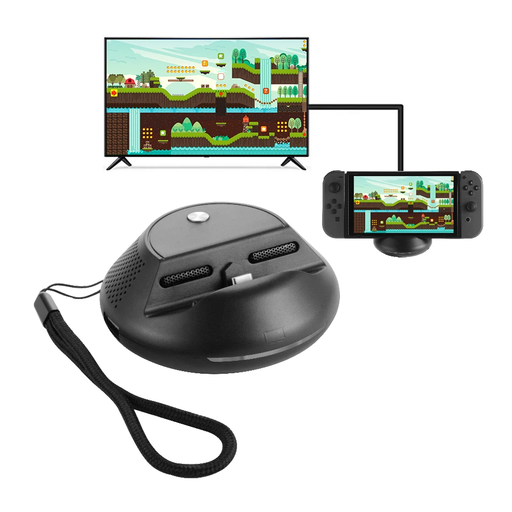 

Portable HDMI TV Charging Dock Converter Charge Stand For Nintendo Switch#50