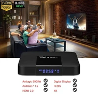 tx3 mini smart tv box android 8 1 amlogic s905w 1g 8g 2g 16g 4k h 265 2 4g 5g dual wifi set top box media player pk h95 t95